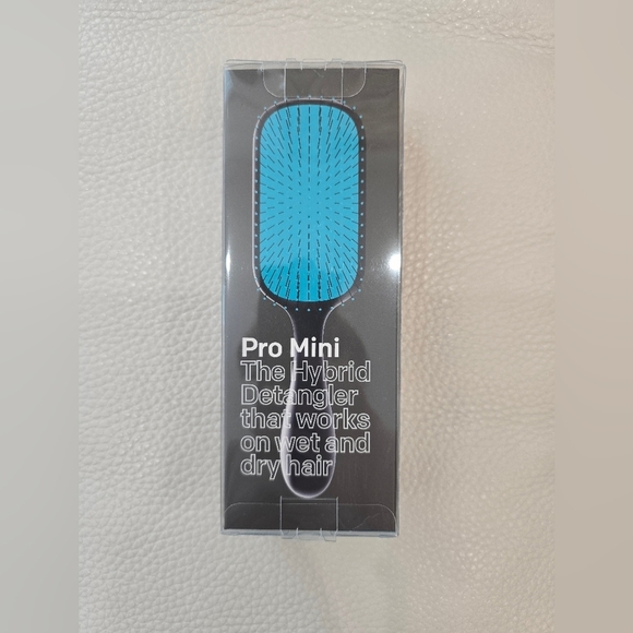 The Knot Dr. For Conair Pro Mini Wet Dry Detangler Brush Hair Case Teal Blue - Picture 4 of 5